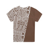 Fiji Kids T-Shirt - Brown